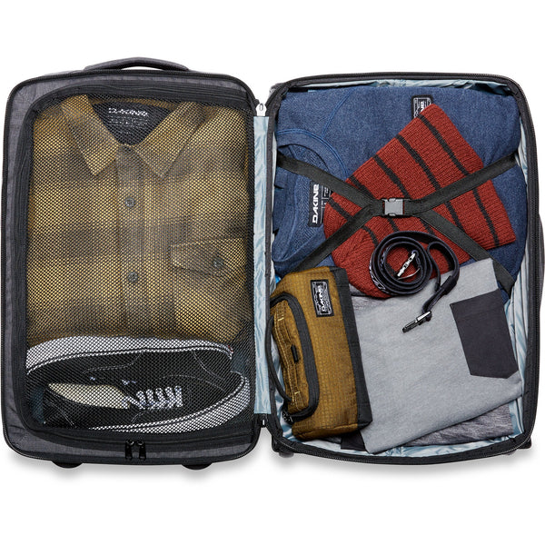Dakine Carry On Roller Bag 42L 黒 (ブラック) Carry On Roller Bag 42L - Black – Dakine Europe