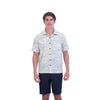 Dakine Aloha Button Down Short Sleeve Shirt - DK Stamp Print - DK Stamp Print - Men's Short Sleeve Shirt | Dakine