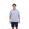 Dakine Aloha Button Down Short Sleeve Shirt - DK Stamp Print - DK Stamp Print - Men's Short Sleeve Shirt | Dakine