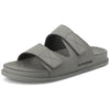 Hoku Men's Double Strap Comfort Slide - Light Grey - Light Grey - Men's Sandal | Dakine