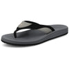 Lucas Men's Ergonomic Flip Flop Thong - Black - Black - Men's Sandal | Dakine