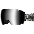 Domain Snow Goggle Plus - Kingdom Black/Silver Mirror/Plus Storm Rose