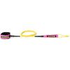 Kainui Team Small Leash 6Ft X 1/4In - Brooks Black Neon - Brooks Black Neon - Surf Leash | Dakine