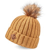 Kylie Pom Beanie - Women's - Caramel - Women's Knit Pom Beanie | Dakine