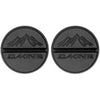 Round Scraper Stomps - Clear Black - Clear Black - Snowboard Stomp Pad | Dakine