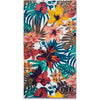 Terry Beach Towel - White Tropidelic - Surf Accessories | Dakine