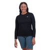 Thrillium Long Sleeve Club Jersey Women's - Black - Black - Women's Long Sleeve Bike Jersey | Dakine